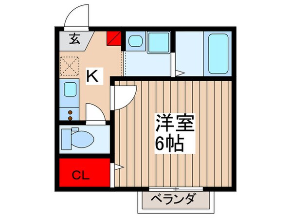 リアン大和田の物件間取画像